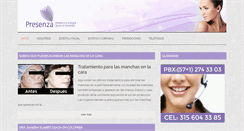 Desktop Screenshot of centroestetica.co